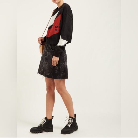 Proenza Schouler Intarsia Cotton Sweater - Picture 1 of 7
